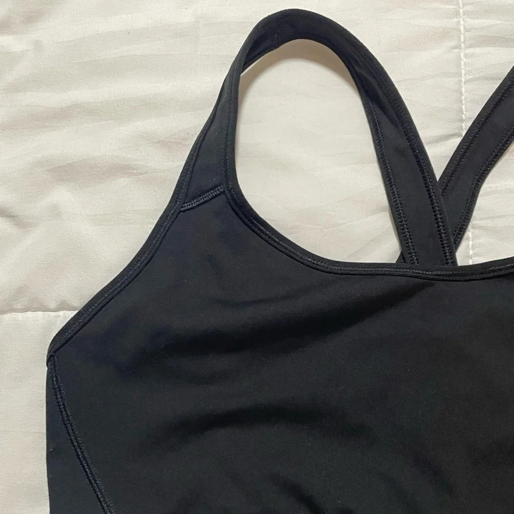 Victoria’s Secret VSX “The Player” Performance Sport Bra Black Crossback L - Picture 2 of 9